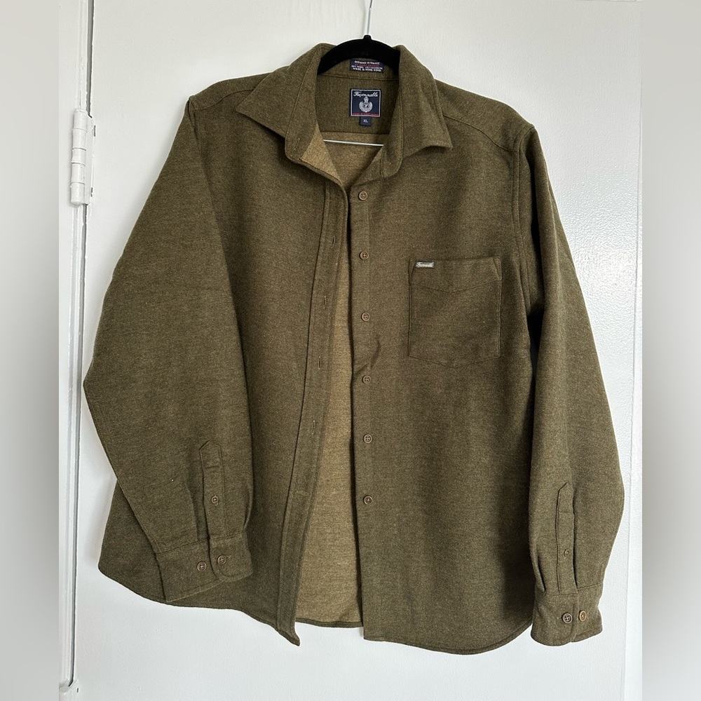 Vintage Faconnable Cashmere and Wool overshirt